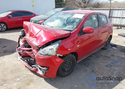 2017 Mitsubishi Mirage Es z USA, uszkodzony, nr VIN ML32A3HJ8HH003183